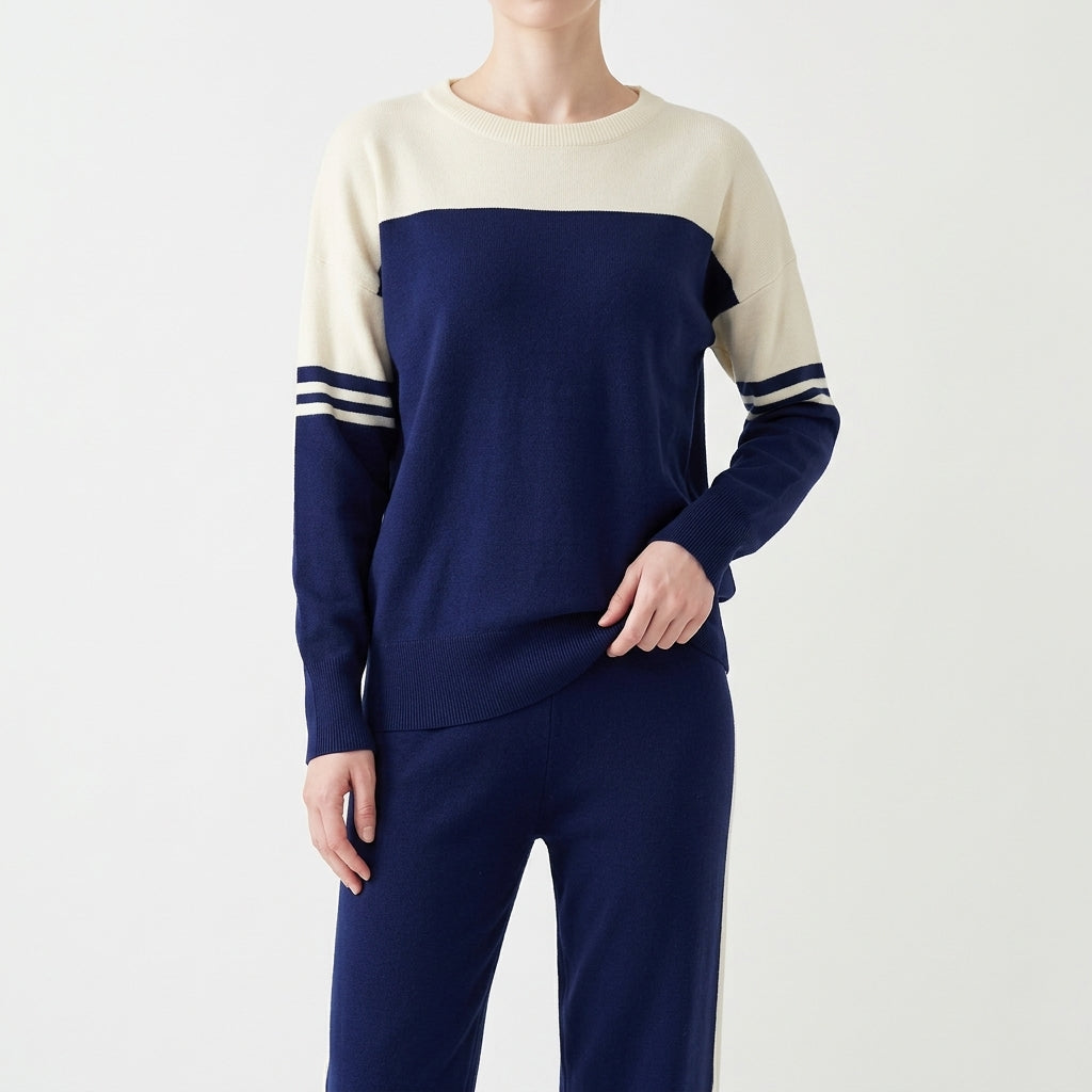 Linear Stripe Pullover (VG-2116)