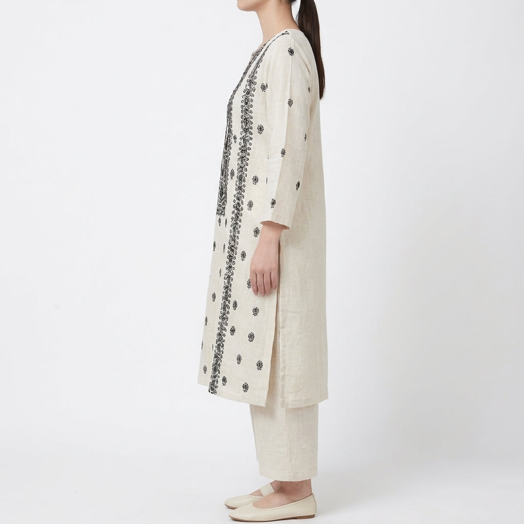 Khaddar Motif Outfit (BM-91)