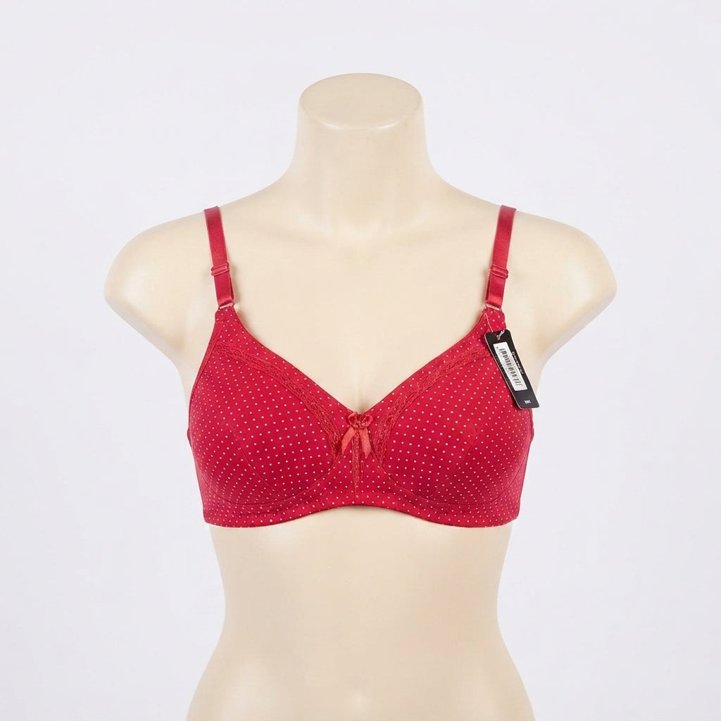 Polka Dot Charm Daily Bra (017)