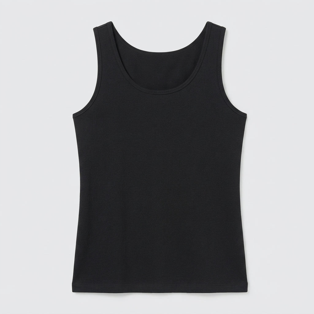 Scoop Neck Layering Top (8438)