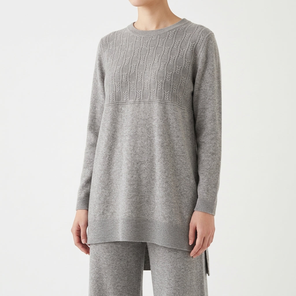 Refined Textured Tunic (LCO-26335)