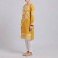 Solar Motif Scalloped Hem Festive Kurta Set (BZ-29)