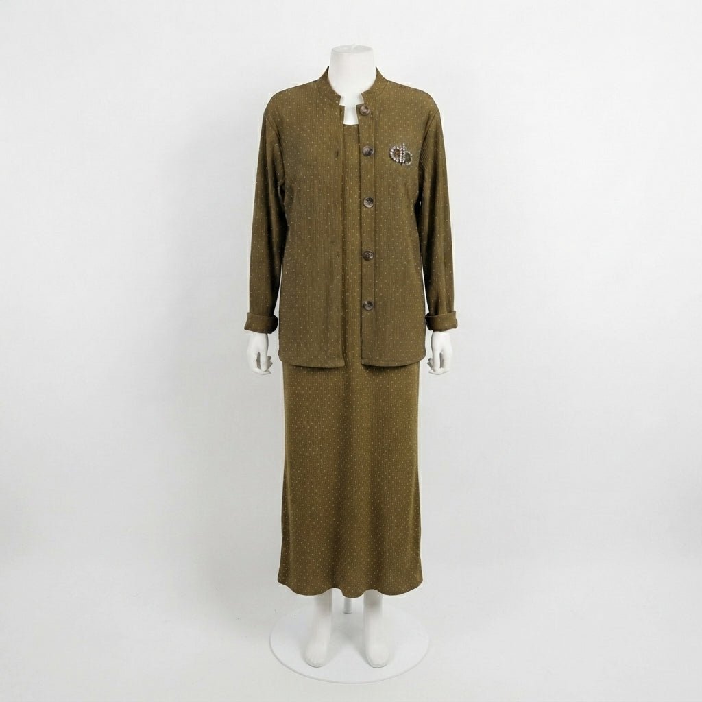 Polka Dot Maxi Set (2050)