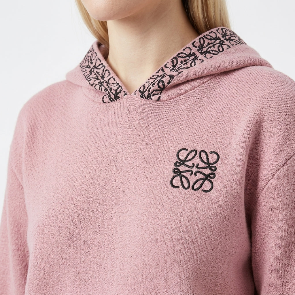 Hooded Monogram Knit (VG-2128)