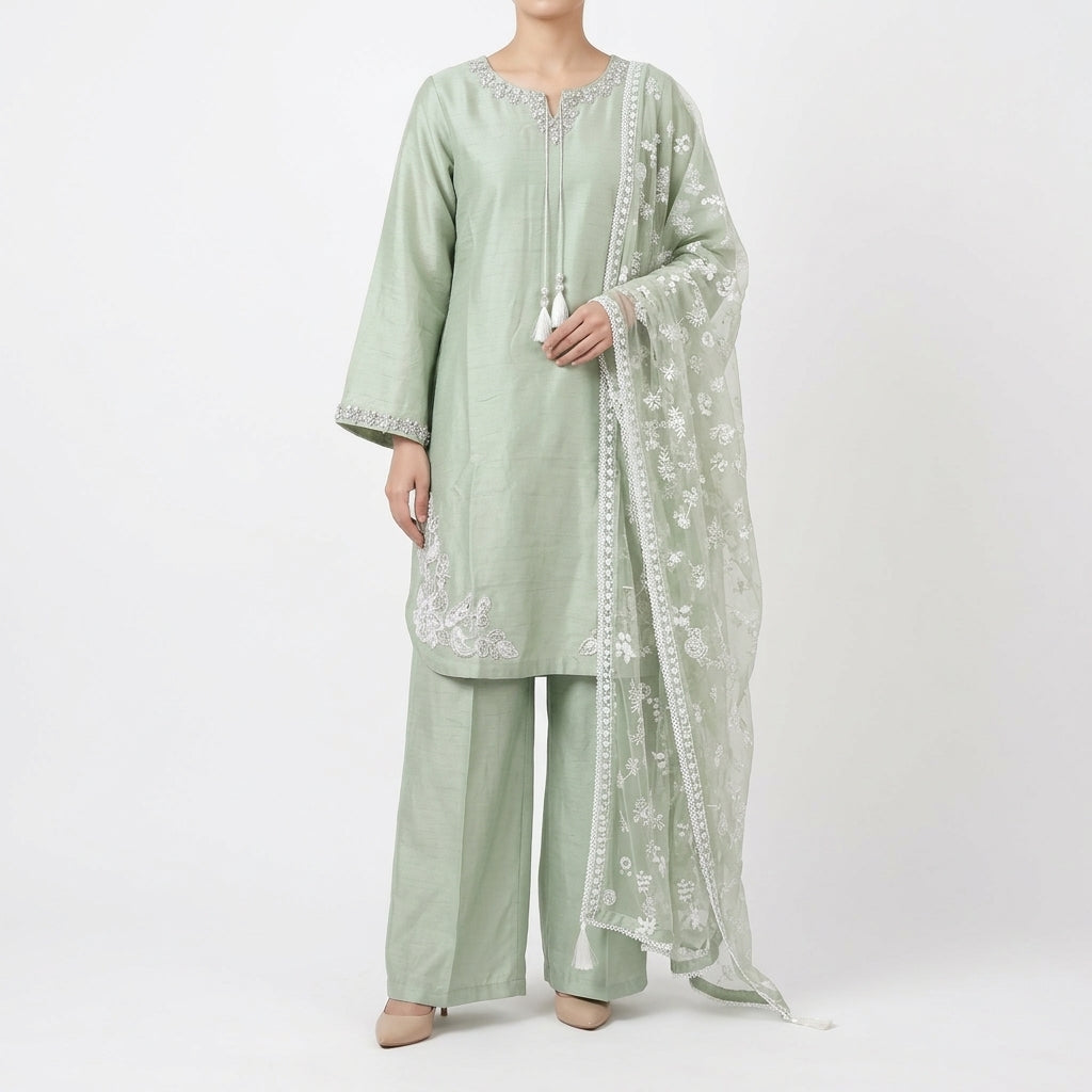 Embroidered Festive Drape (AH-04)