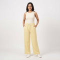 Elastic Waist Cotton Lounge Pants (5092-2)