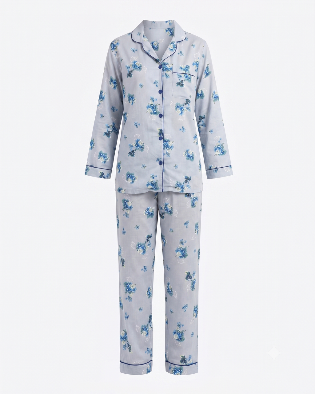 Grey Comfort Nightwear Set