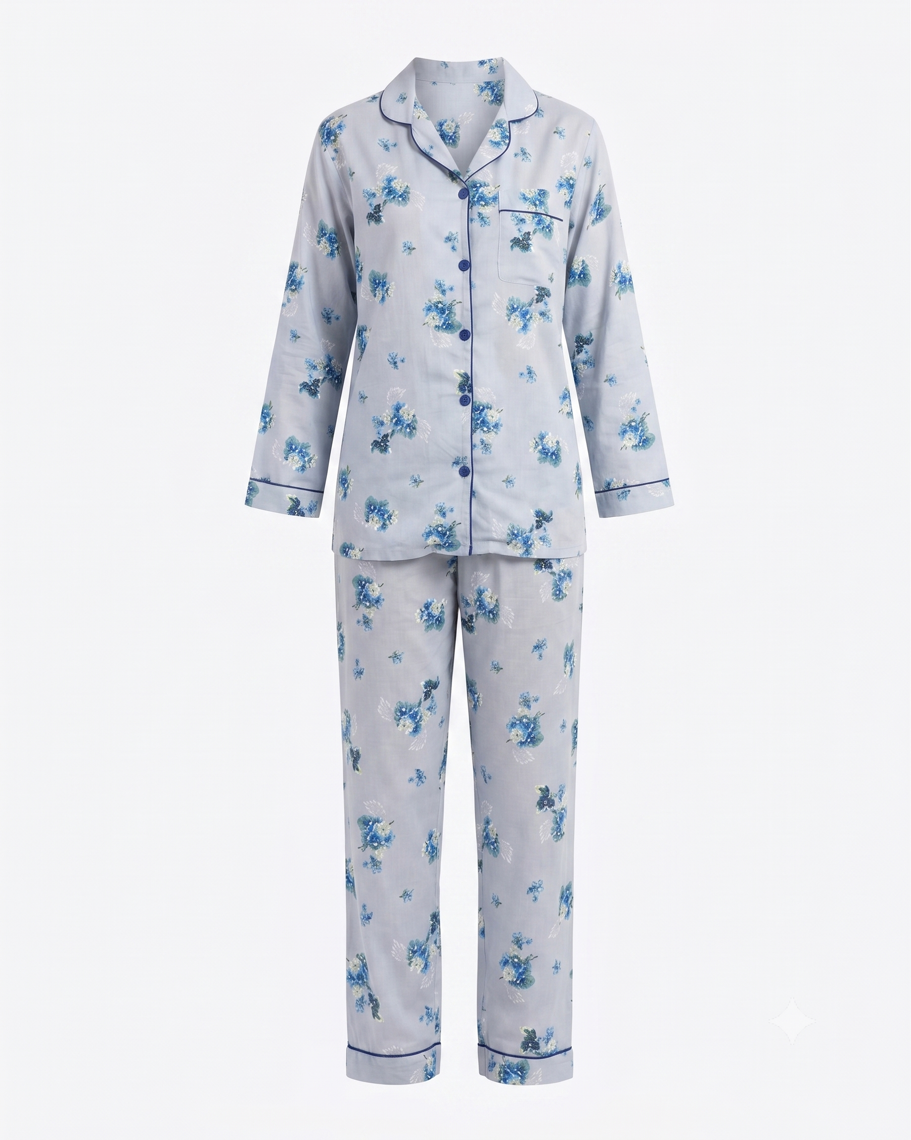Grey Comfort Nightwear Set
