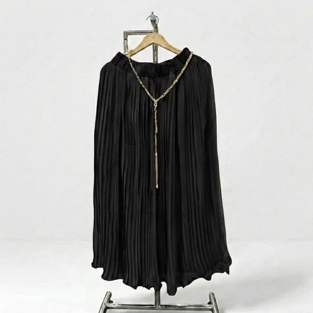 Georgette Plain Skirt