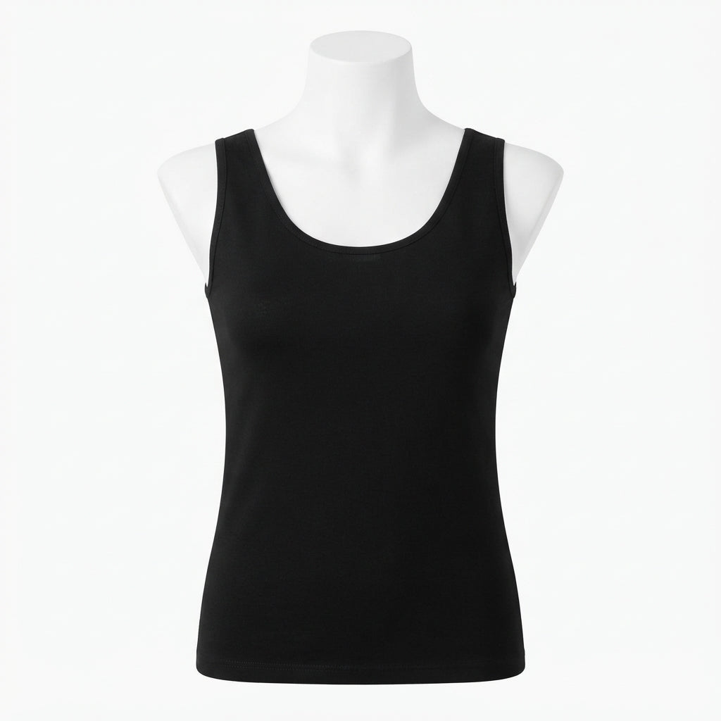 Scoop Neck Layering Top (8438)