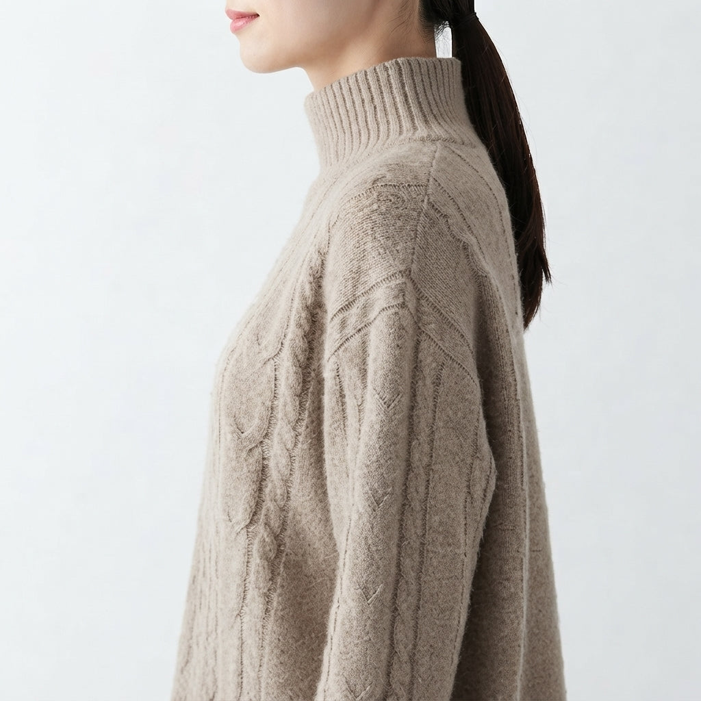 Elegance Cable Pullover (S-170)