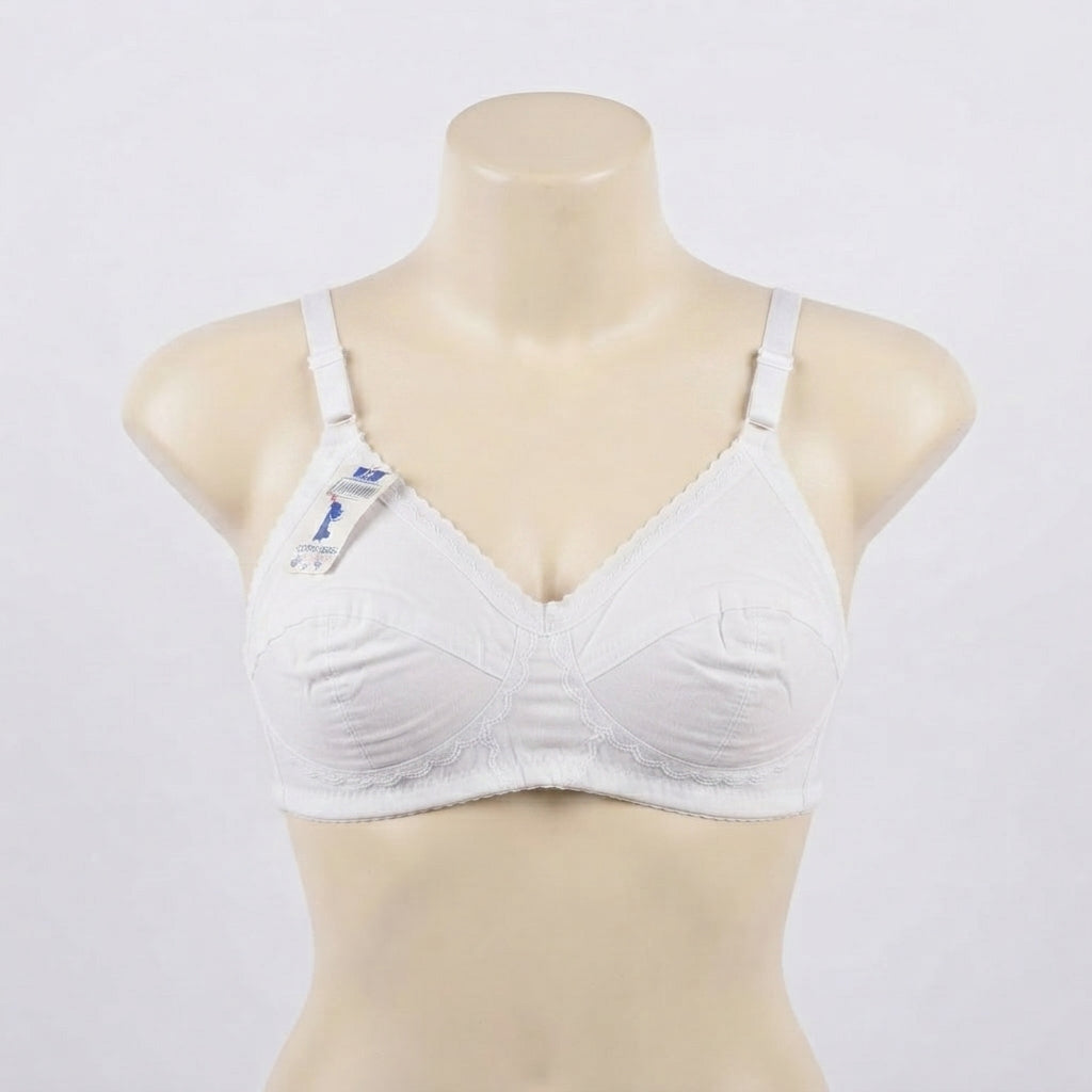Lace-Trim Support Bra (ART2207)