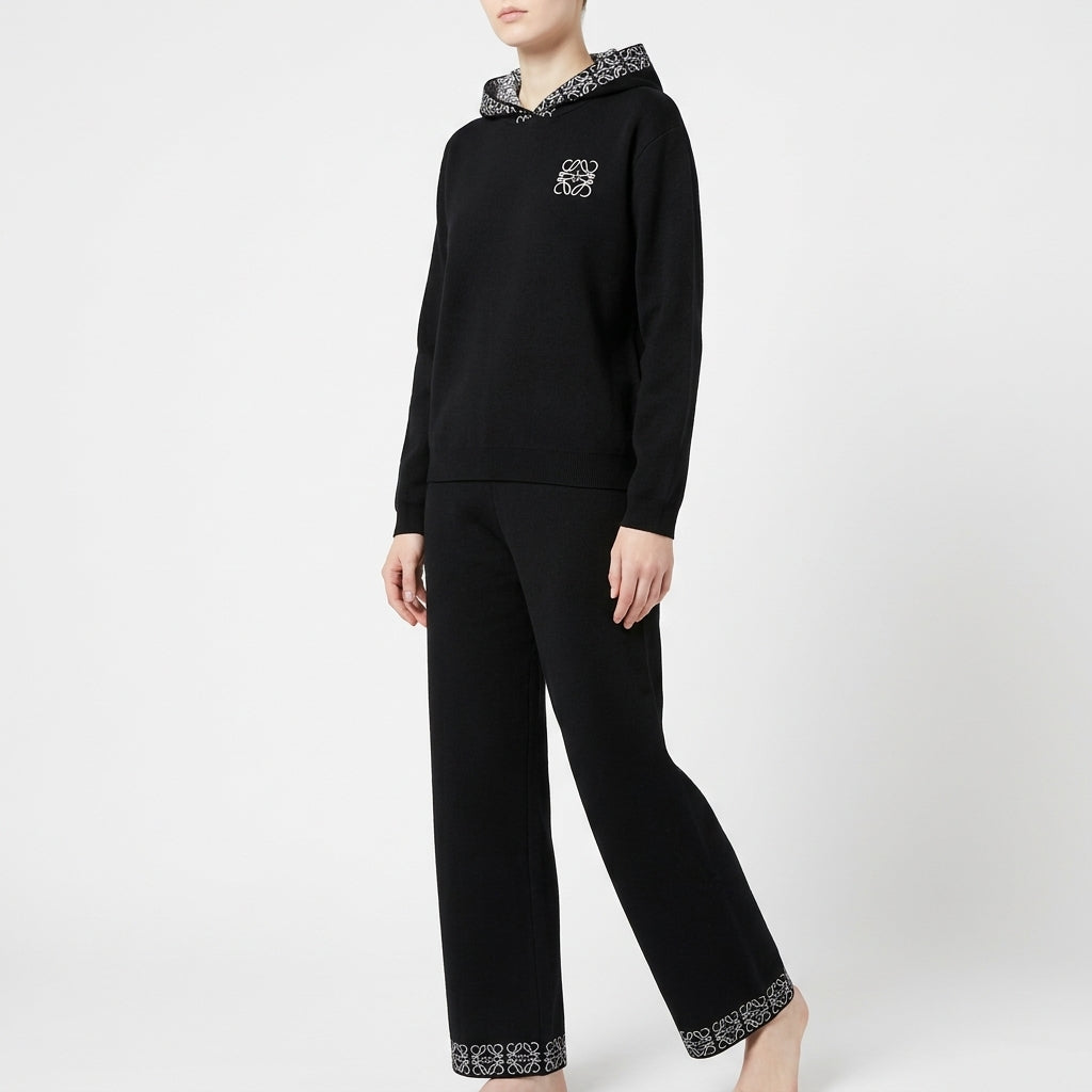 Hooded Monogram Knit (VG-2128)