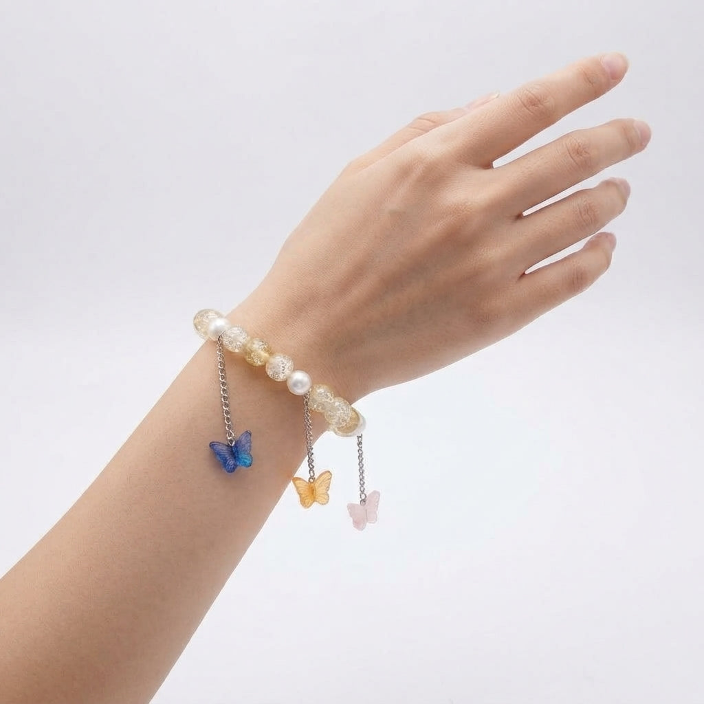 Dreamy Flutter Butterfly Charm (012)