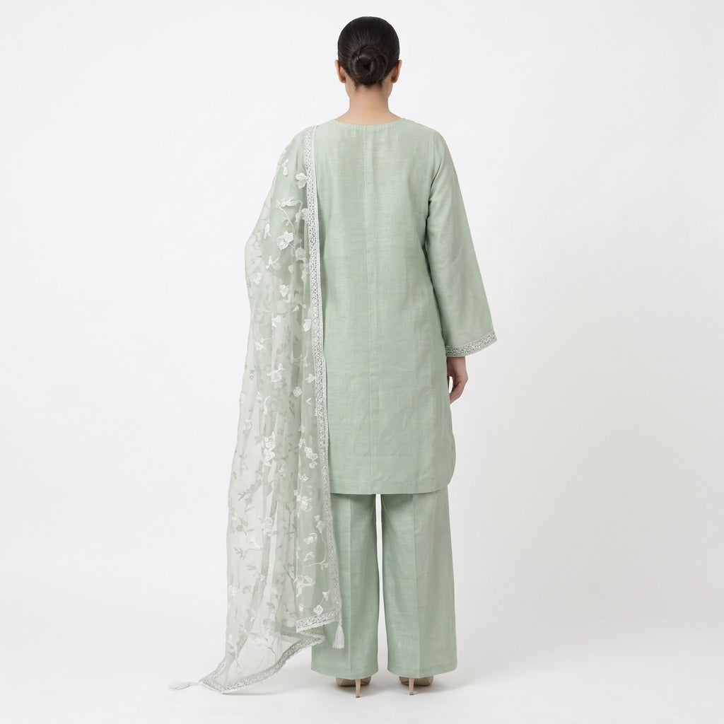 Embroidered Festive Drape (AH-04)