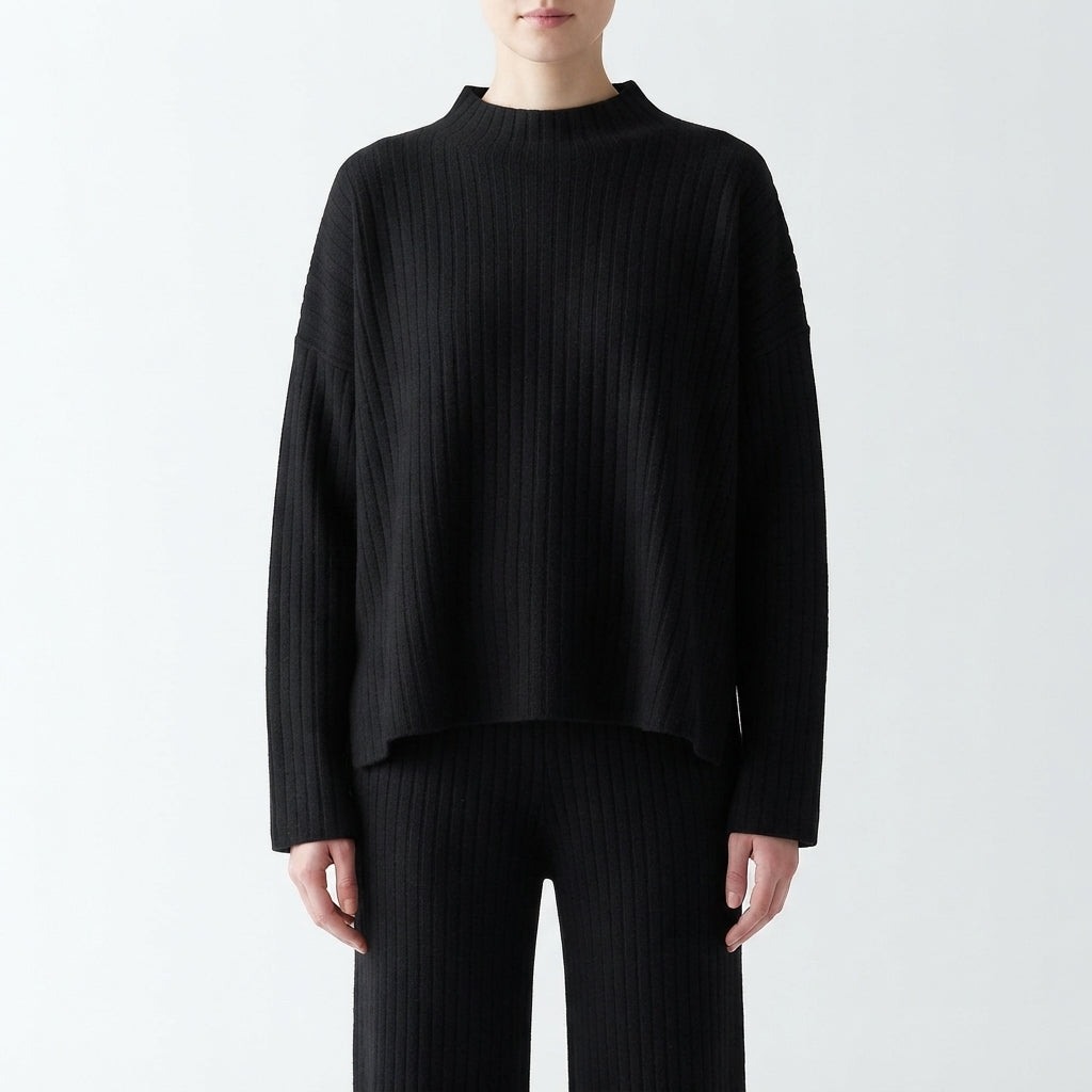 Ribbed Knit Lounge Set (VG-2169)