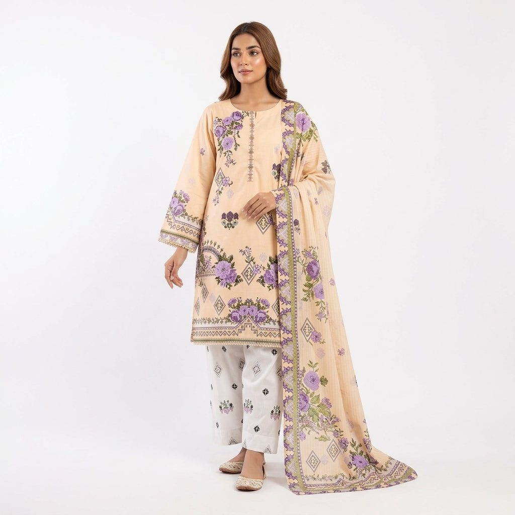 Celestial Geometric and Floral Festive Wear (BZ-40)