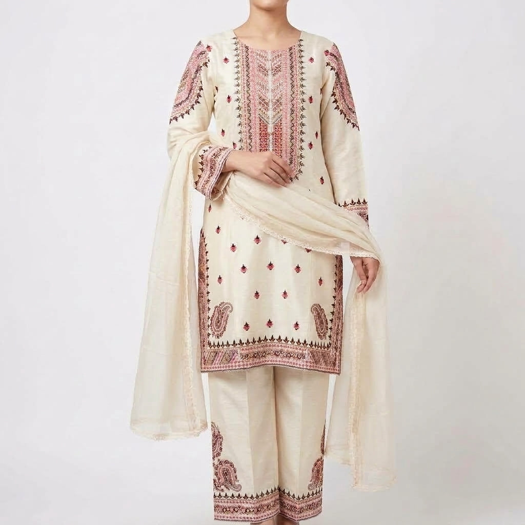 Printed Festive Ensemble (BZ-83)