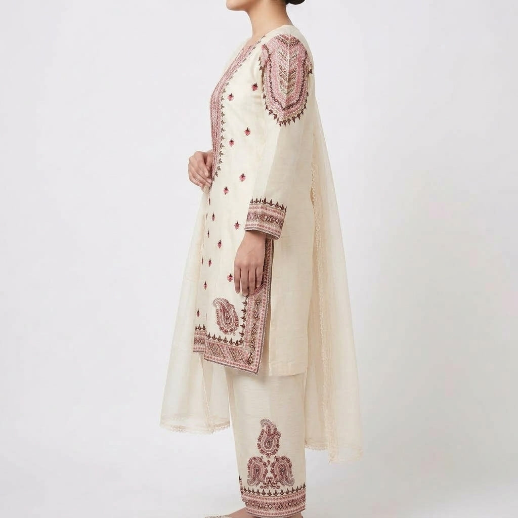 Printed Festive Ensemble (BZ-83)