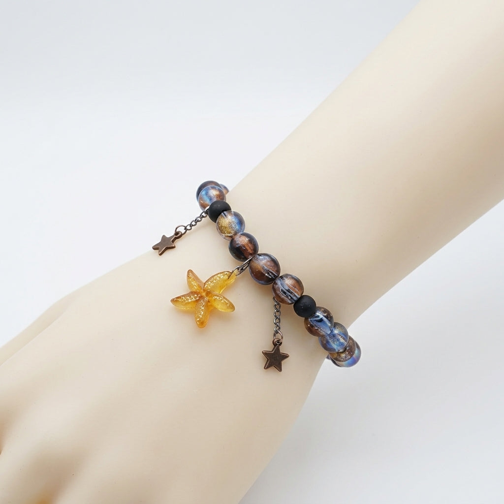 Galactic Key & Star Charm (012)