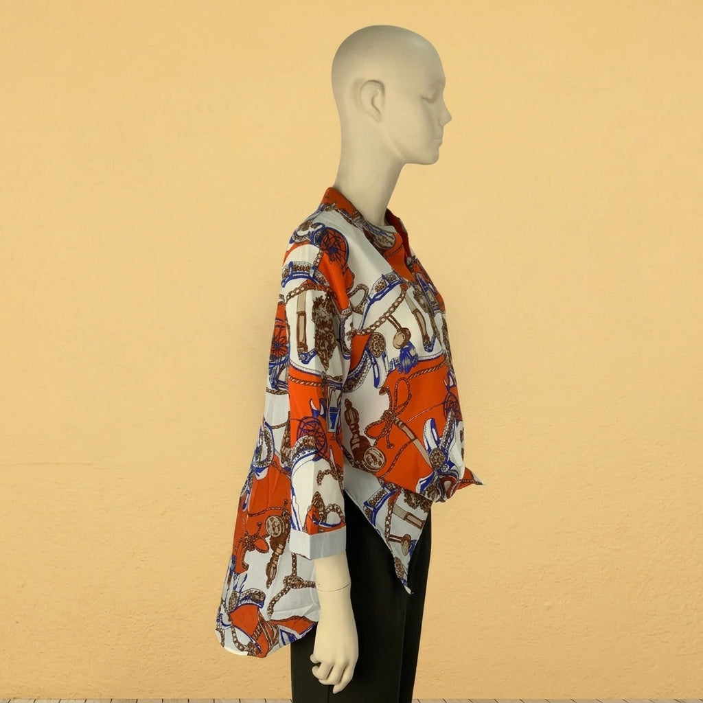 Collar Printed Shirt