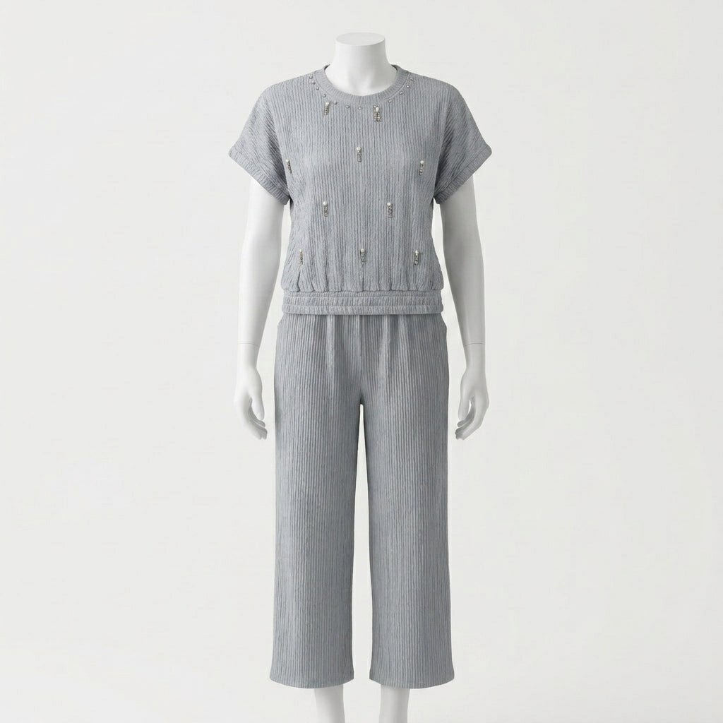 Modern Minimalist Sparkle Co-Ord (F-40)