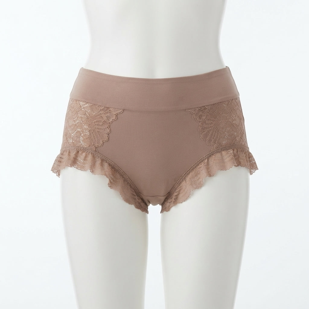 Lace Trim Aura Fit (P-07)