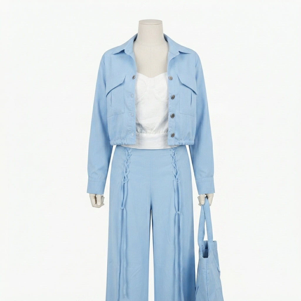 Cargo Chic Lounge Outfit (VG-1544)