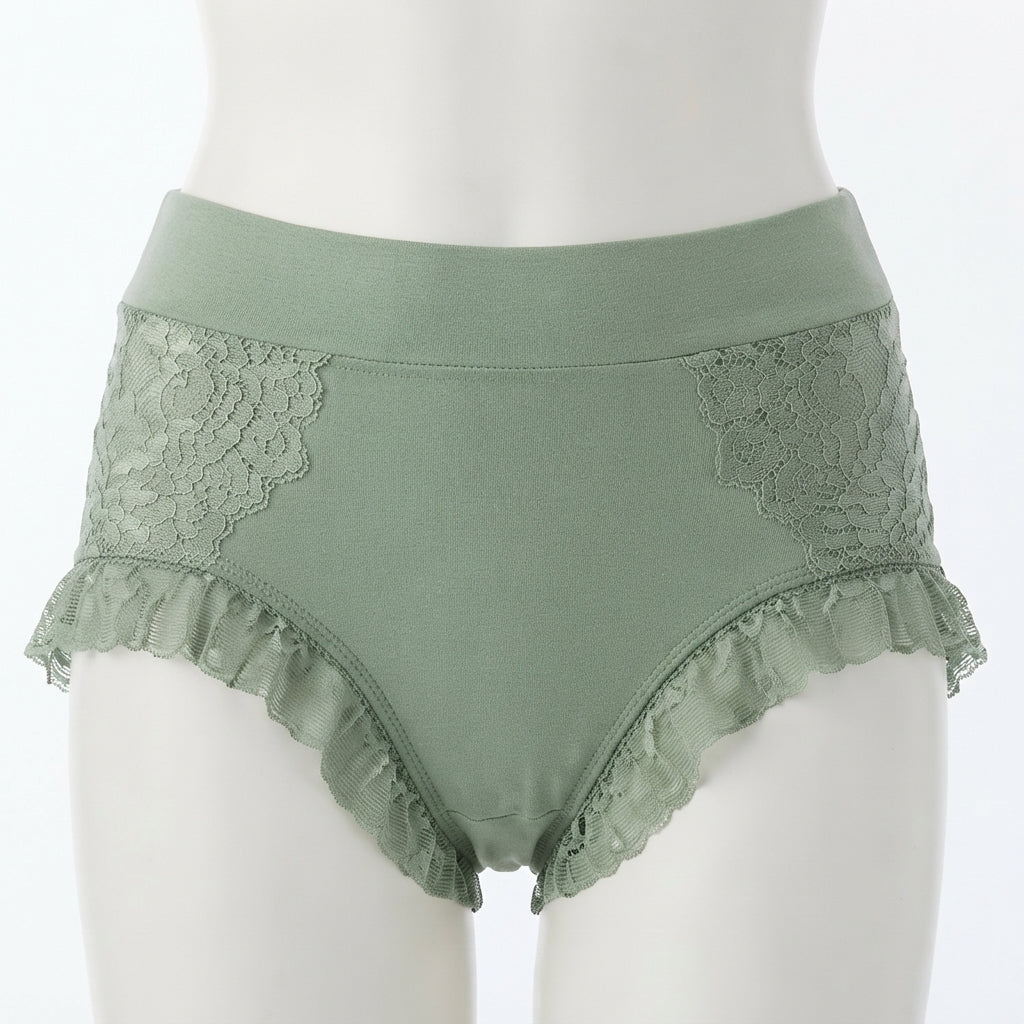Lace Trim Aura Fit (P-07)
