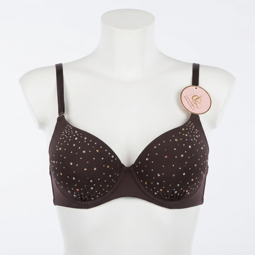 Sparkle Stud Support Bra (3060)