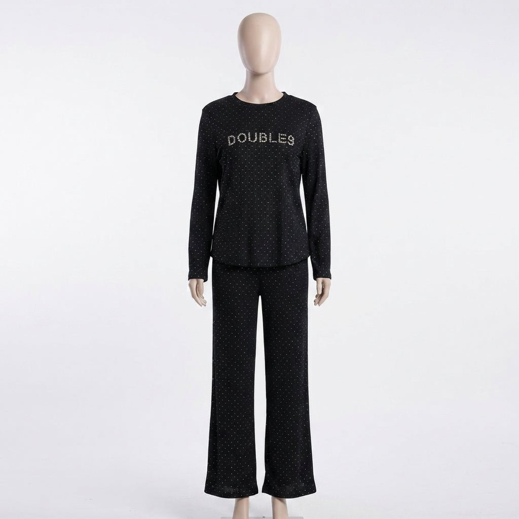 Doubles Dot Knit Co-Ord (5097)