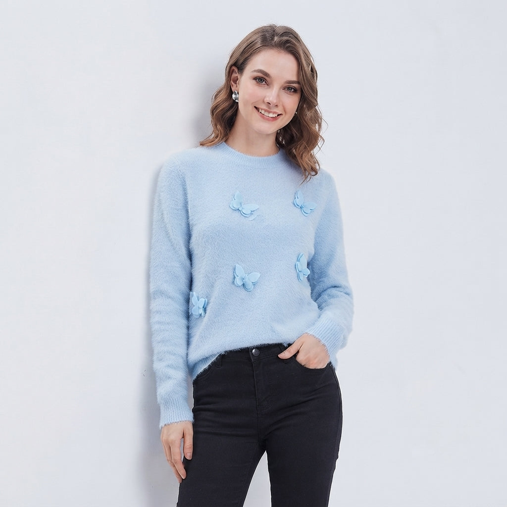 Enchanted Butterfly Knit Top (VG-2229)