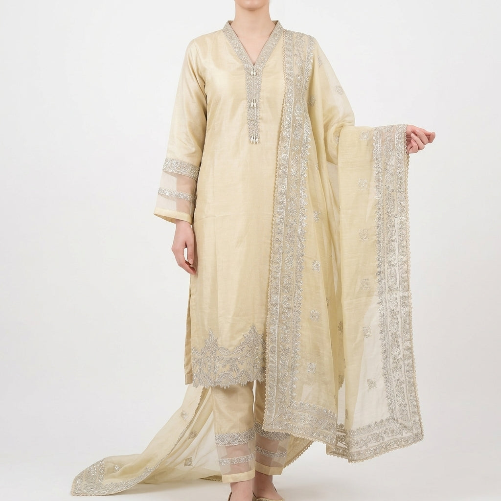 Gleaming Organza Set (AH-06)