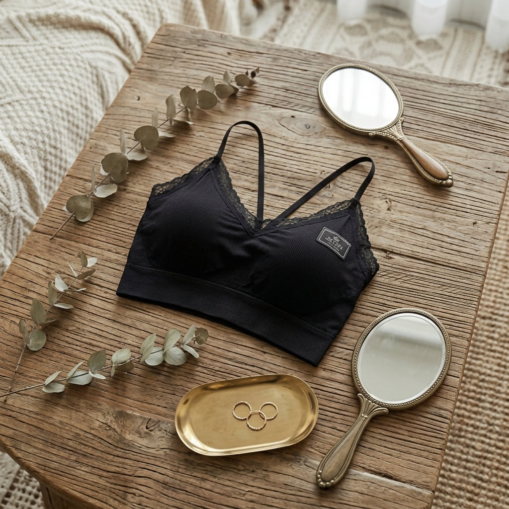 Whisper Lace Strappy Bra