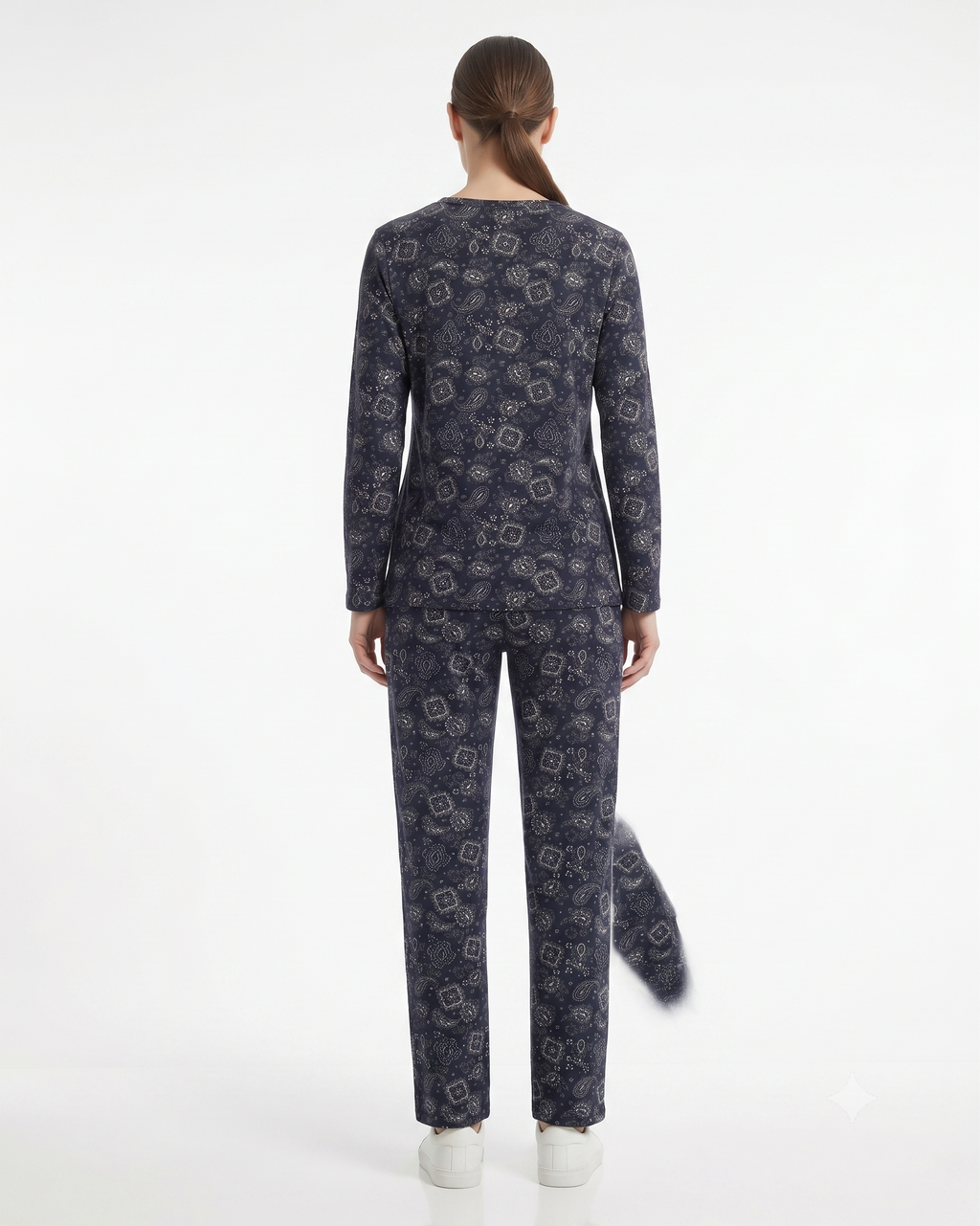 Black Cozy Nightwear Set