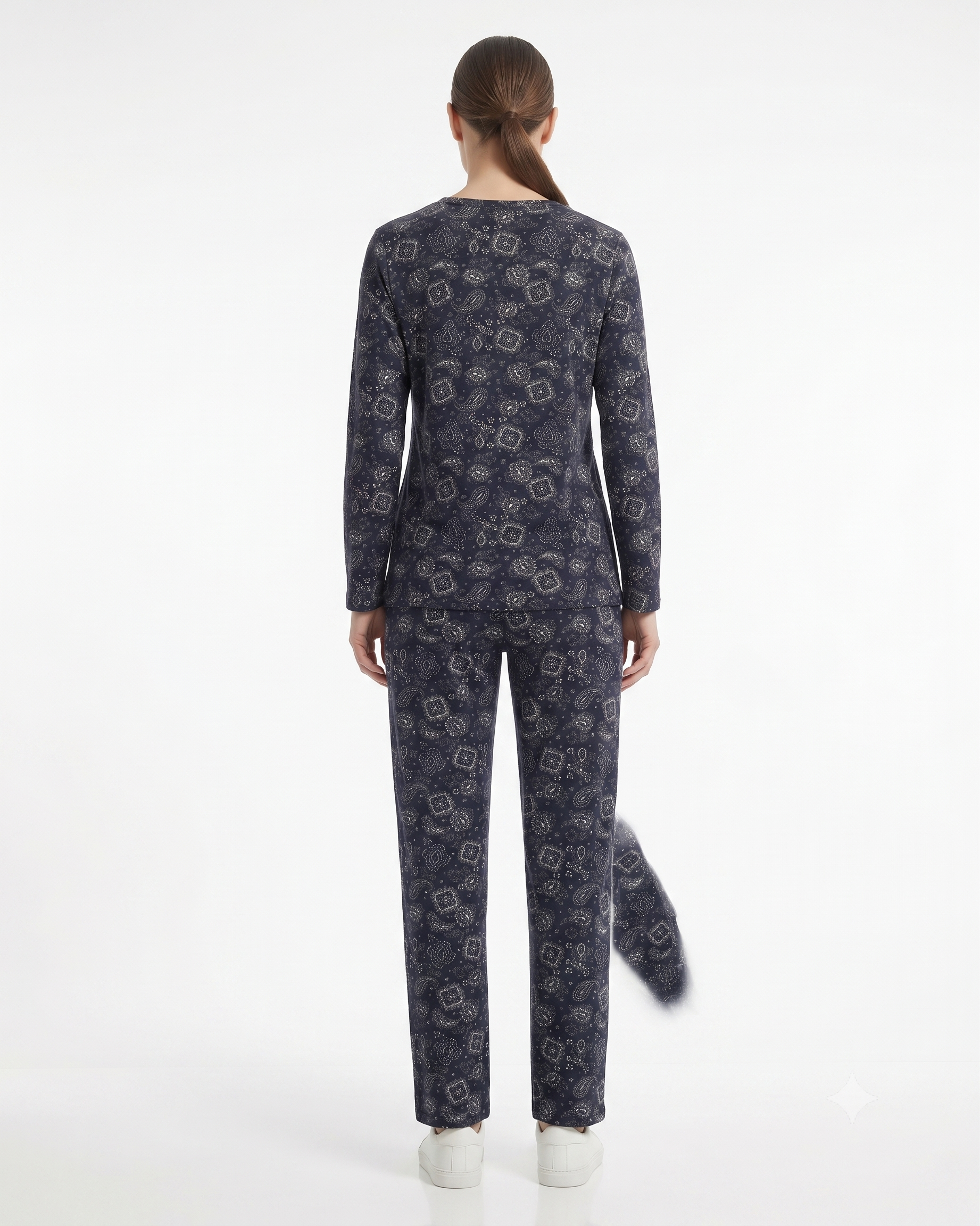 Black Cozy Nightwear Set