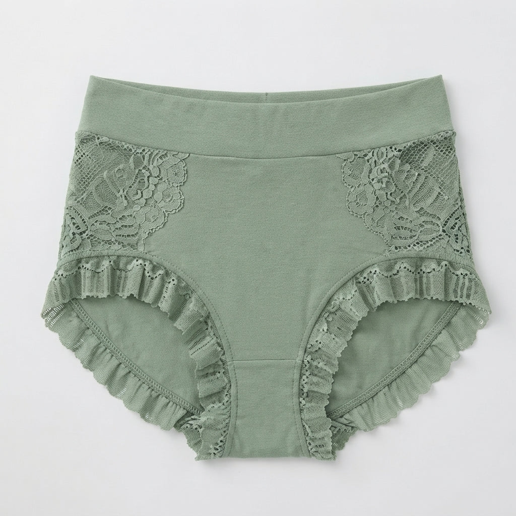 Lace Trim Aura Fit (P-07)