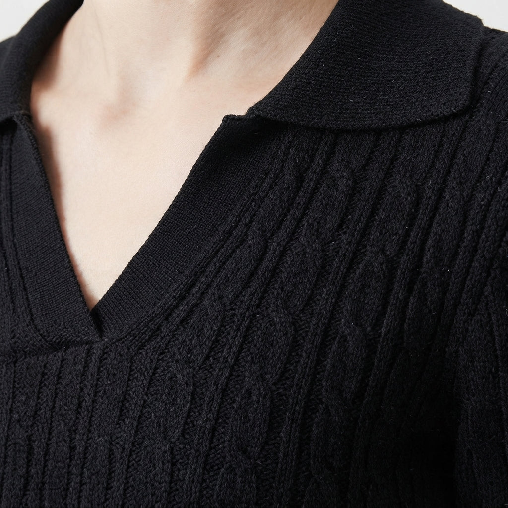 Whispering Contrast Top (S-158)