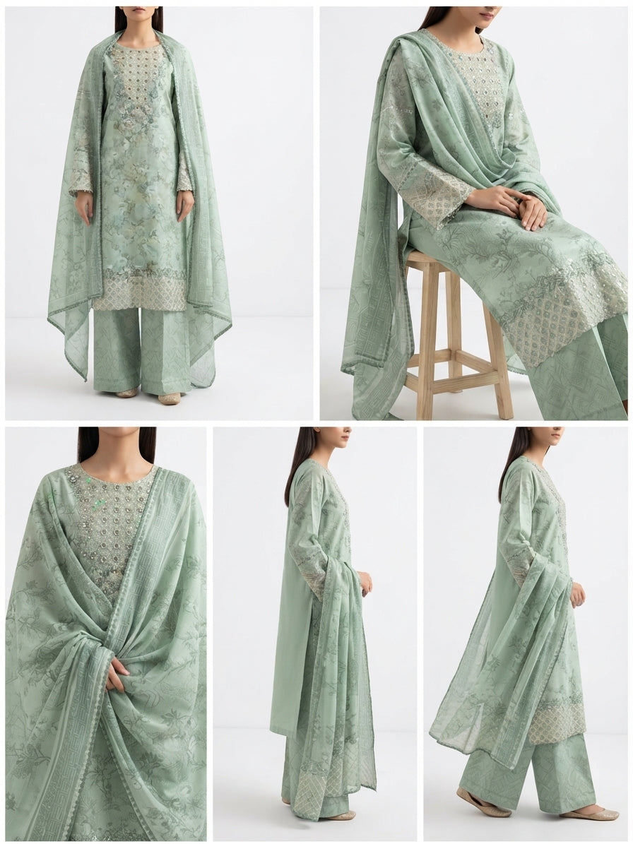 Regal Embroidered Aura (ZN-09)