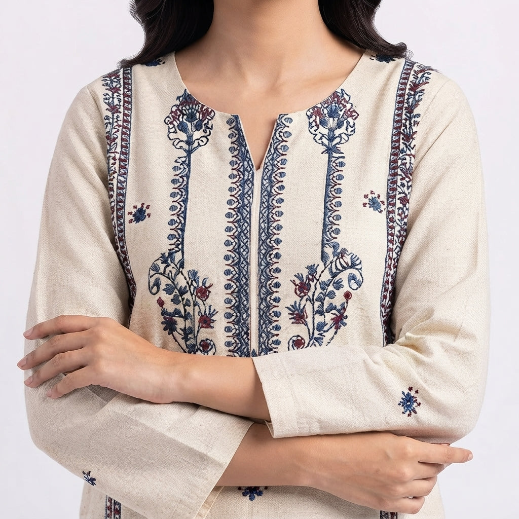 Regal Embroidered Look (BZ-76)