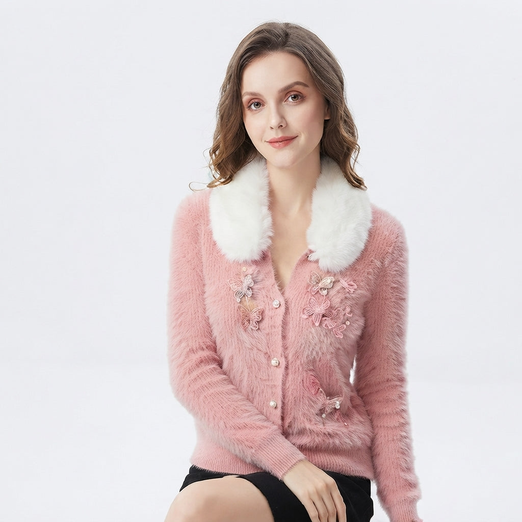 Chic Butterfly Fur  (7001)