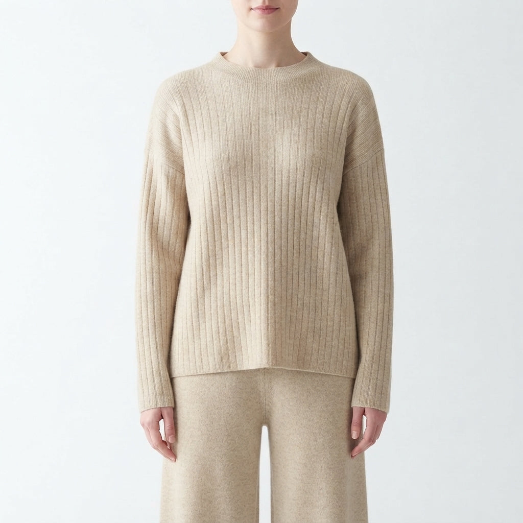 Ribbed Knit Lounge Set (VG-2169)