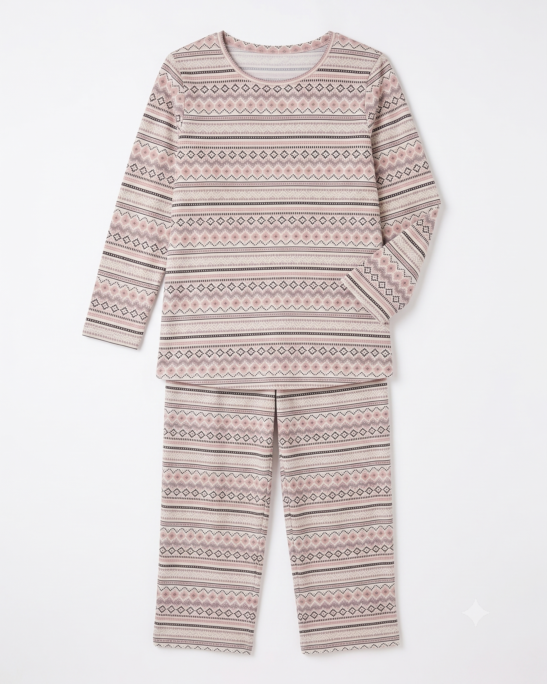 White Classic Nightwear Set