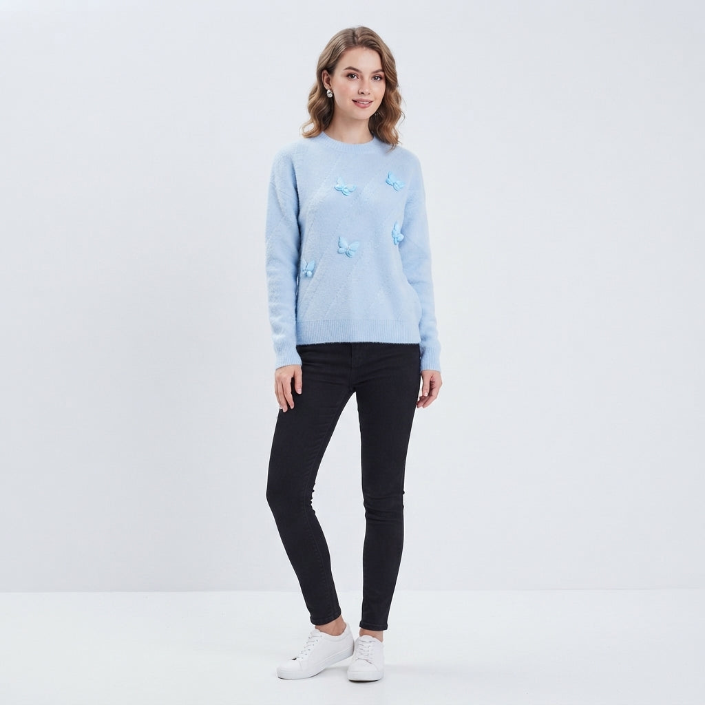 Enchanted Butterfly Knit Top (VG-2229)