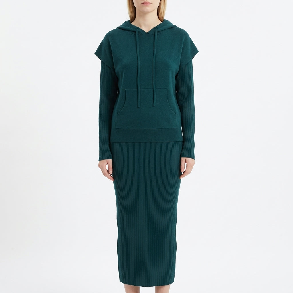 Hooded Ribbed Contour (26586)