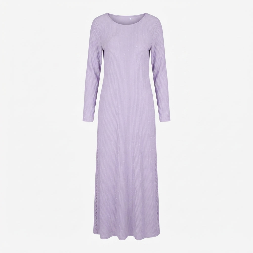 Elegant High-Neck Cape & Maxi Set (VG1690)