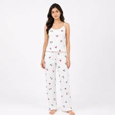 Fruit Print V-Neck Sleepwear Set (78295)