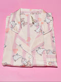 Blush Pink Giraffe Print Night Shirt