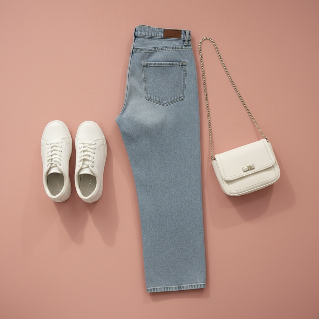 Vintage Straight Fit Jeans