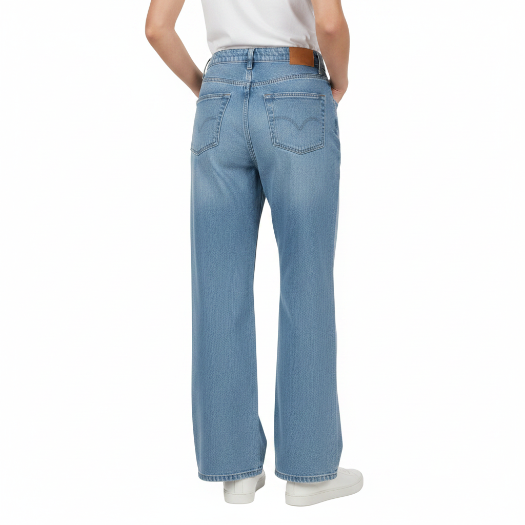 Classic High-Rise Wide-Leg Denim (LP253)